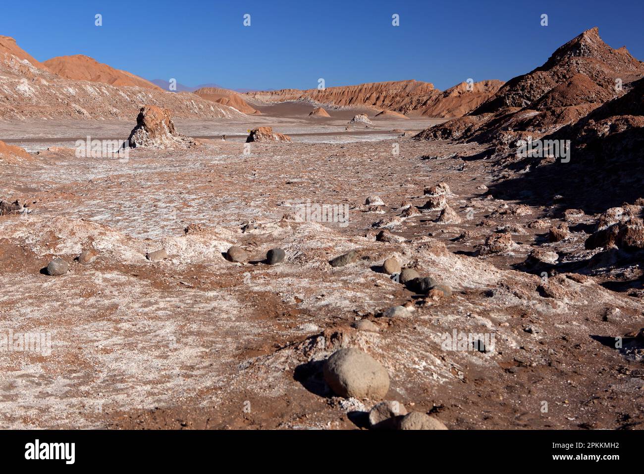 Moon Valley, Atacama Desert, Northern Chile, South America Stock Photo