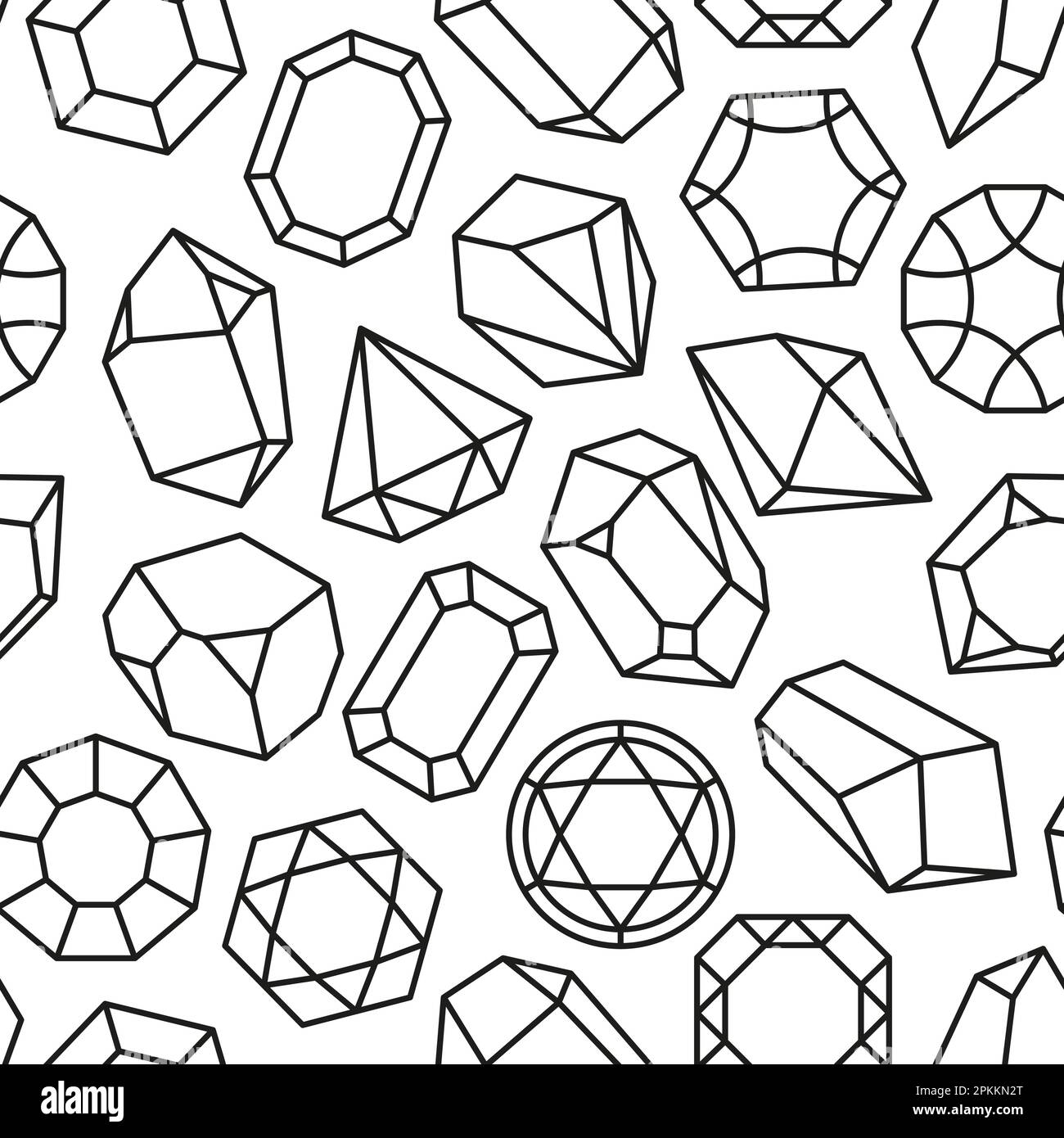 Vertical 2D illustration of a seamless diamond shape wallpaper