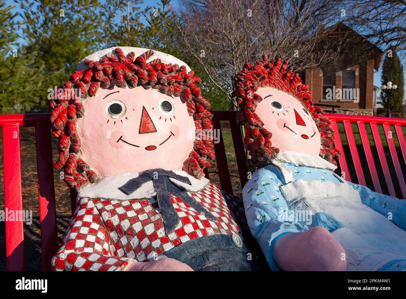 Arcola, Illinois United States March 19th, 2023 The Raggedy Anne