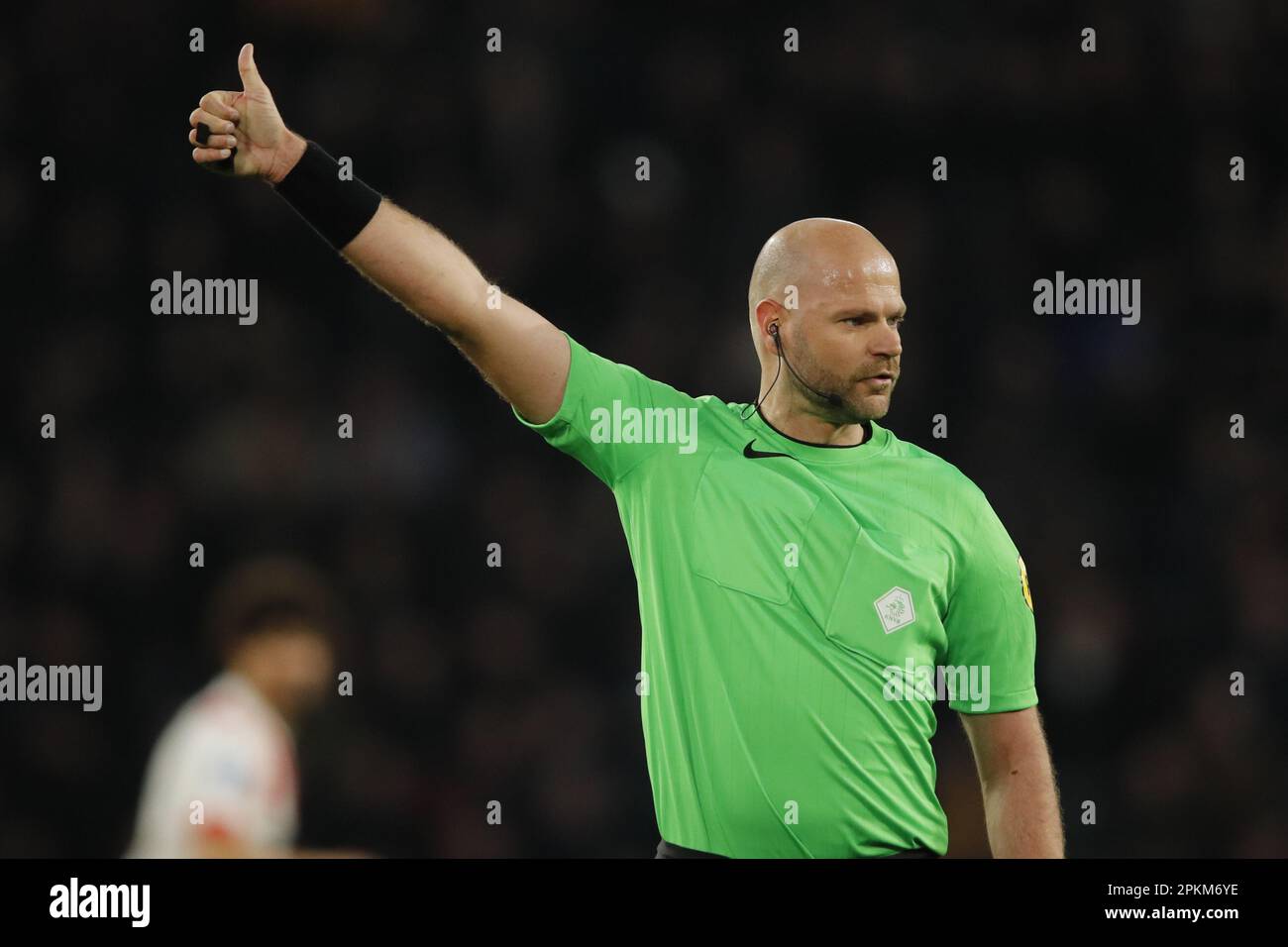 EINDHOVEN Referee Rob Dieperink during the Dutch premier league match