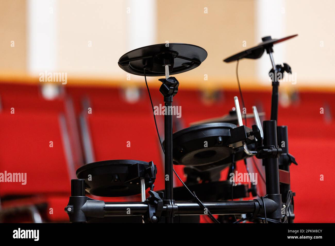 Red electric drum set deals