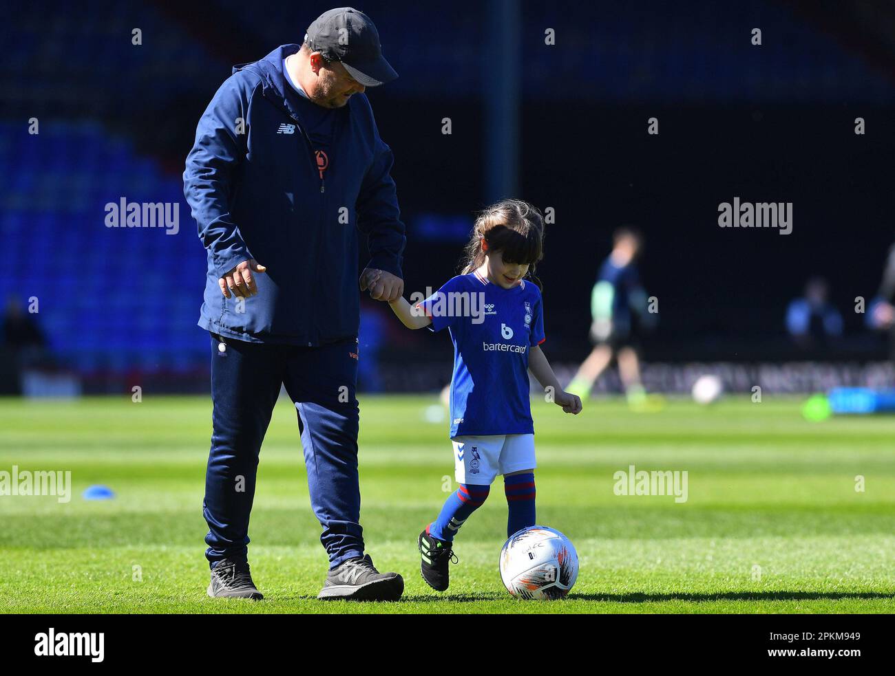 during the Vanarama National League match between Oldham Athletic and  Altrincham at Boundary Park, Oldham on Friday 7th April 2023. (Photo: Eddie  Garvey