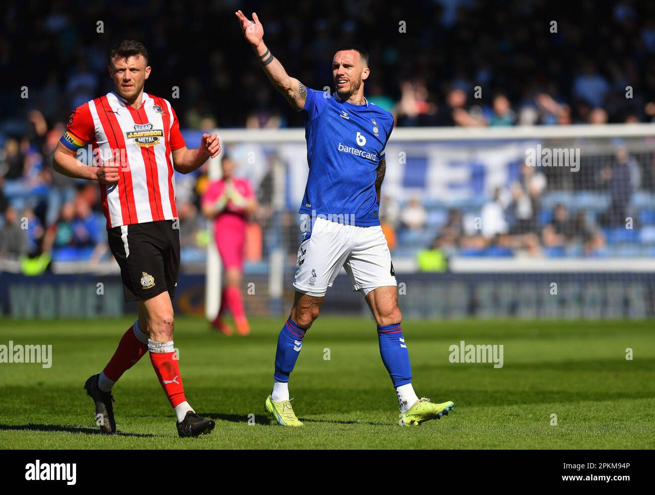 during the Vanarama National League match between Oldham Athletic