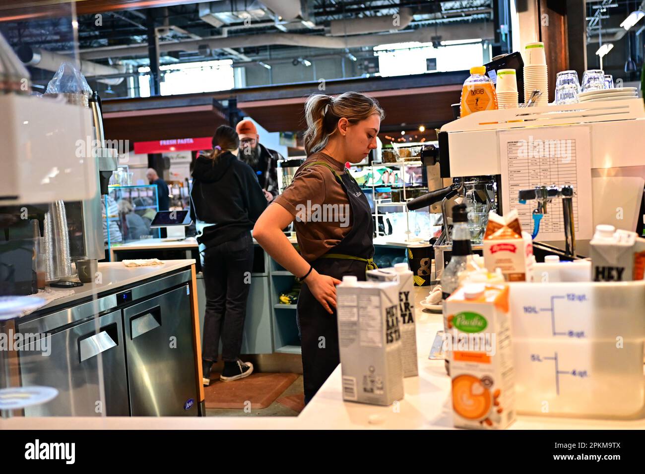 Farmers market coffee hires stock photography and images Alamy