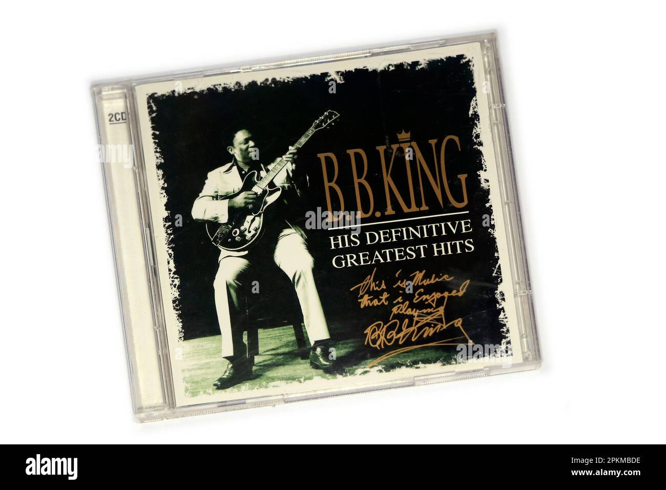 BB King Music CD. His Definitive Greatest Hits Stock Photo