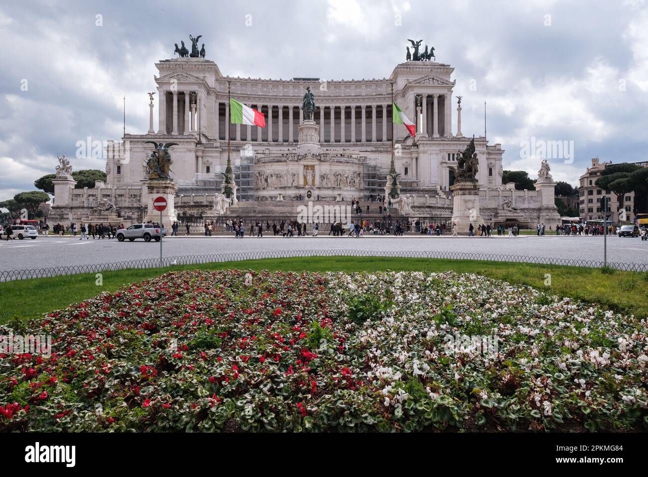 Rome, Italy. 05th Apr, 2023. View of the national monument to Victor ...