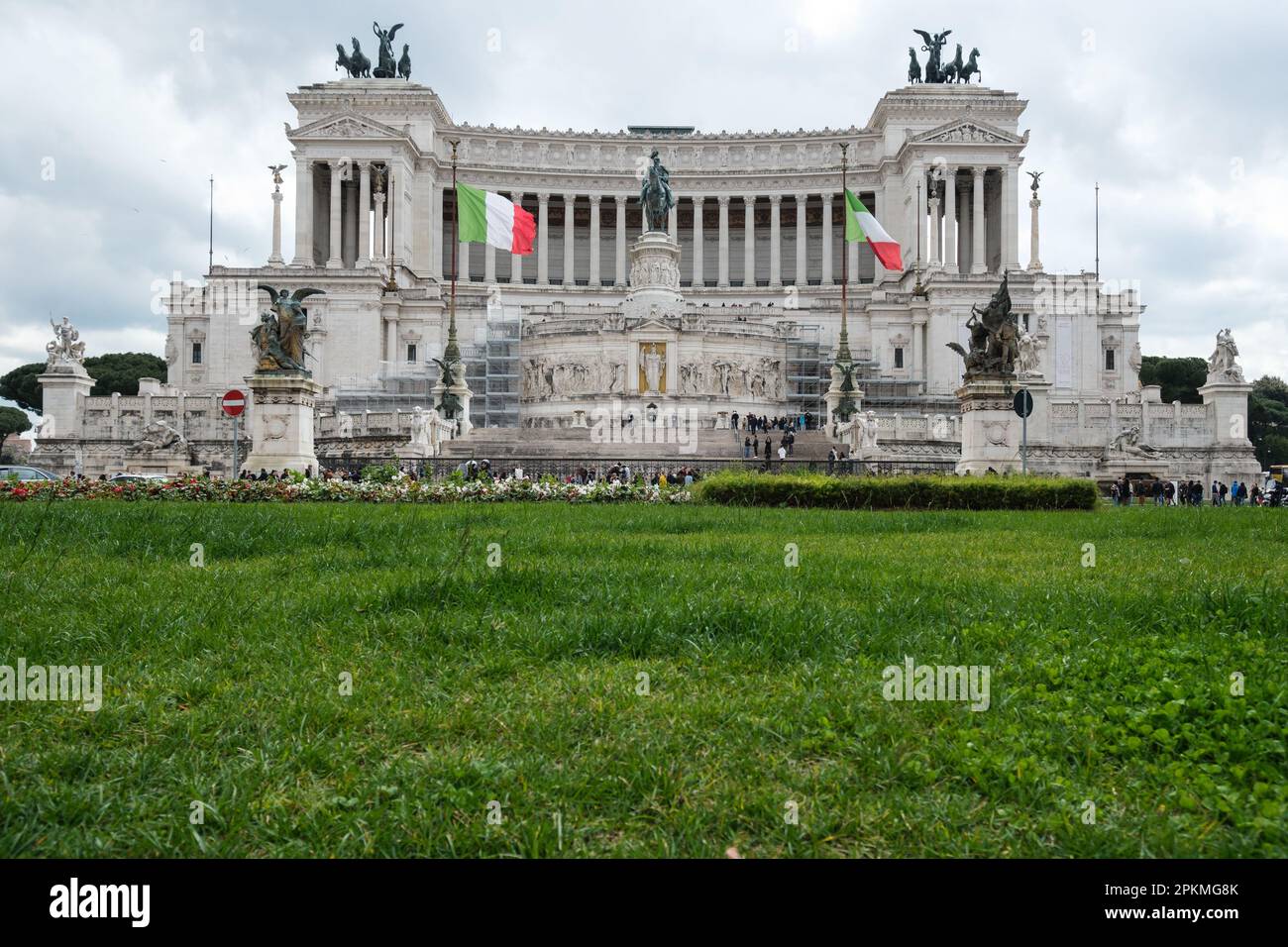 Rome, Italy. 05th Apr, 2023. View of the national monument to Victor ...