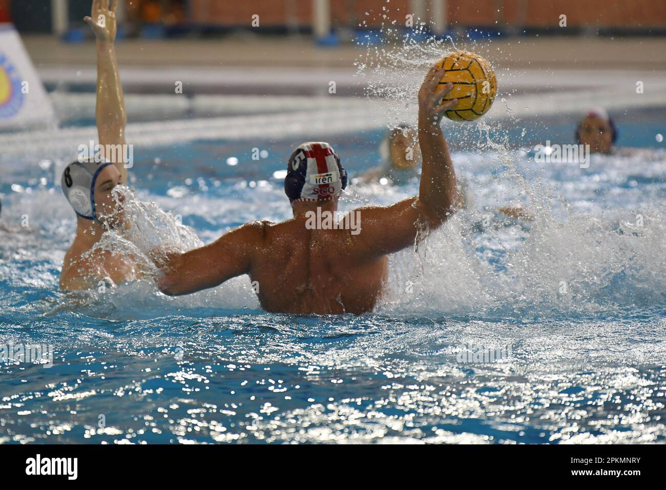 Trieste, Italy. 08th Apr, 2023. Guillermo Molina (Quinto Genova) during
