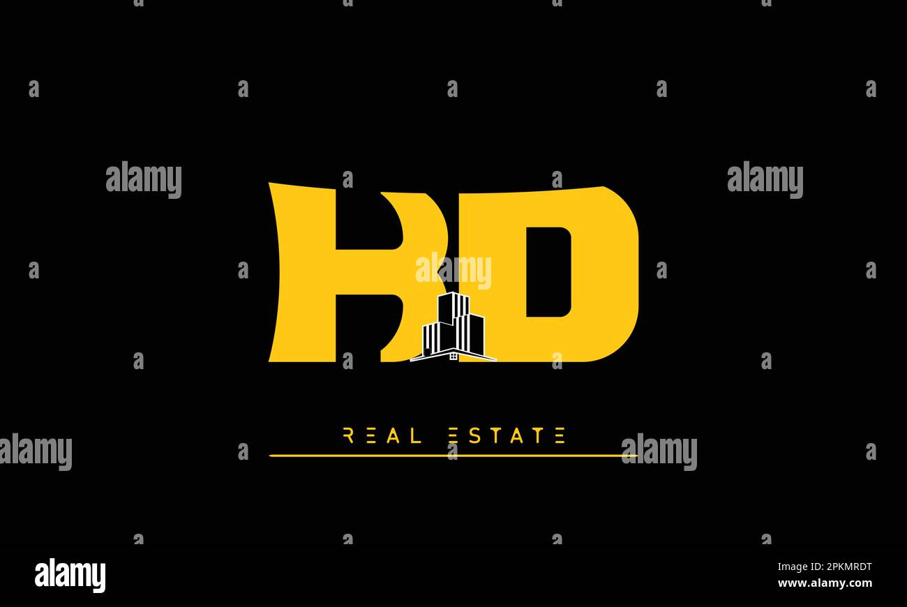 Kd real estate logo hires stock photography and images Alamy