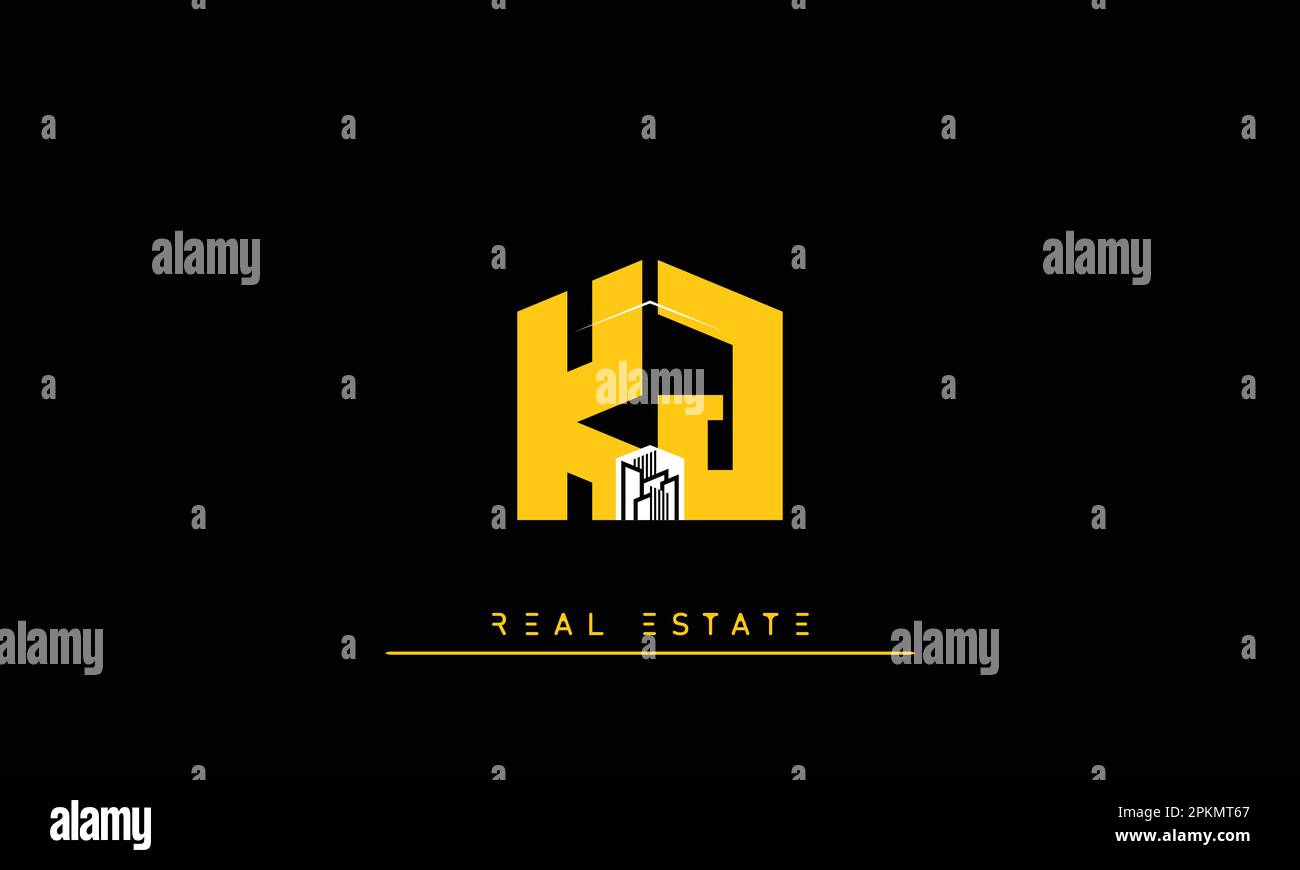 Jk real estate logo hires stock photography and images Alamy