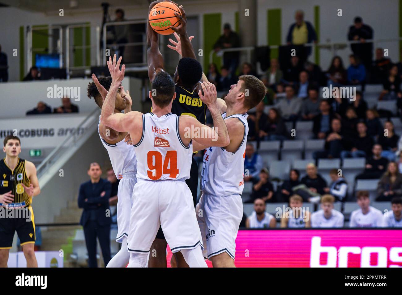 Germany ,Coburg, HUK Coburg Arena 8 Apr 2023 Basketball, 2. Liga