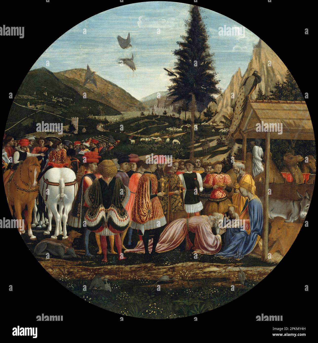 Adoration of the Magi circa 1435 by Domenico Veneziano Stock Photo Alamy Adoration of the Magi circa 1435 by Domenico Veneziano Stock Photo Alamy