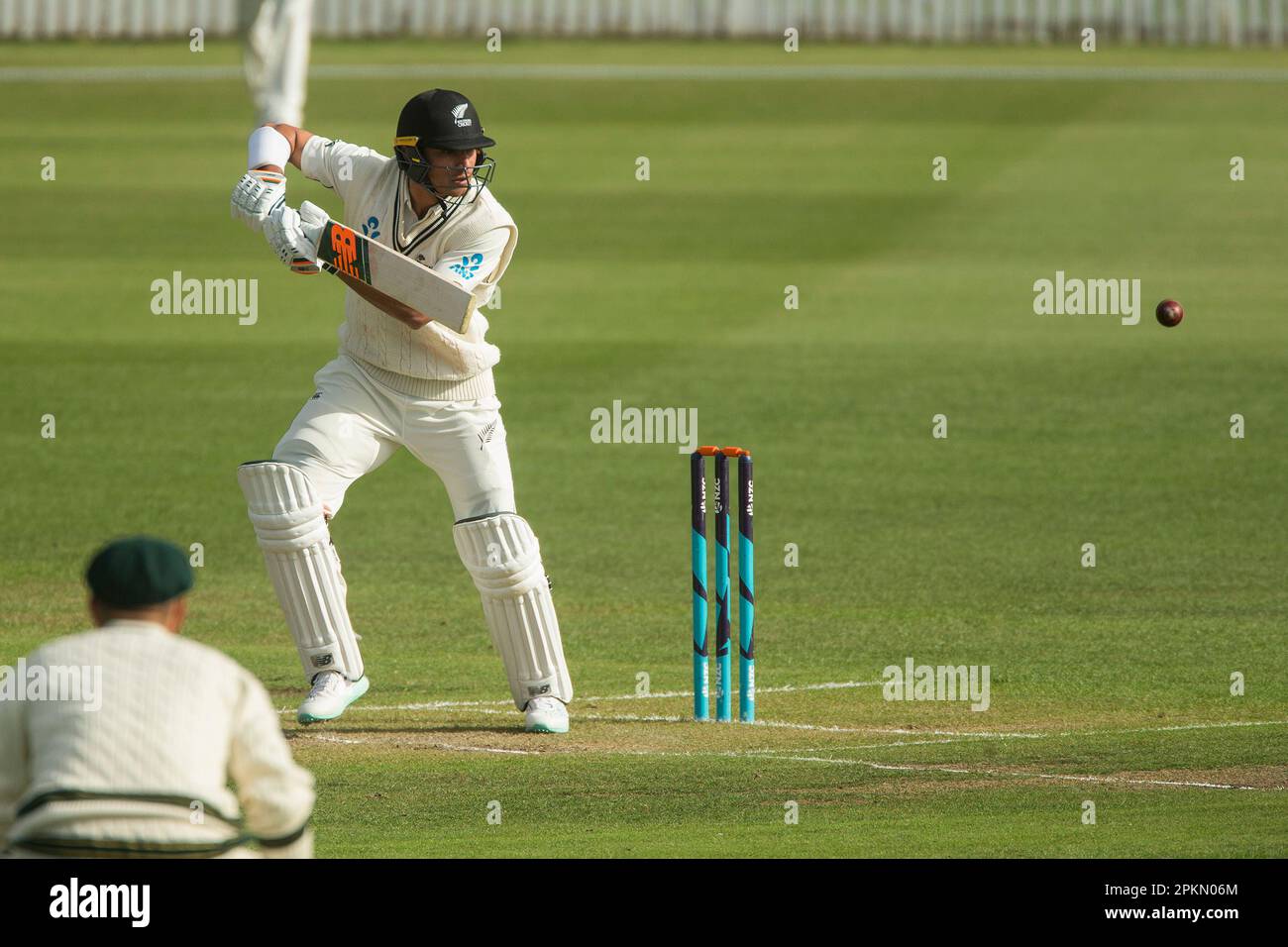 Sean Solia batting for New Zealand A during the fourday cricket match