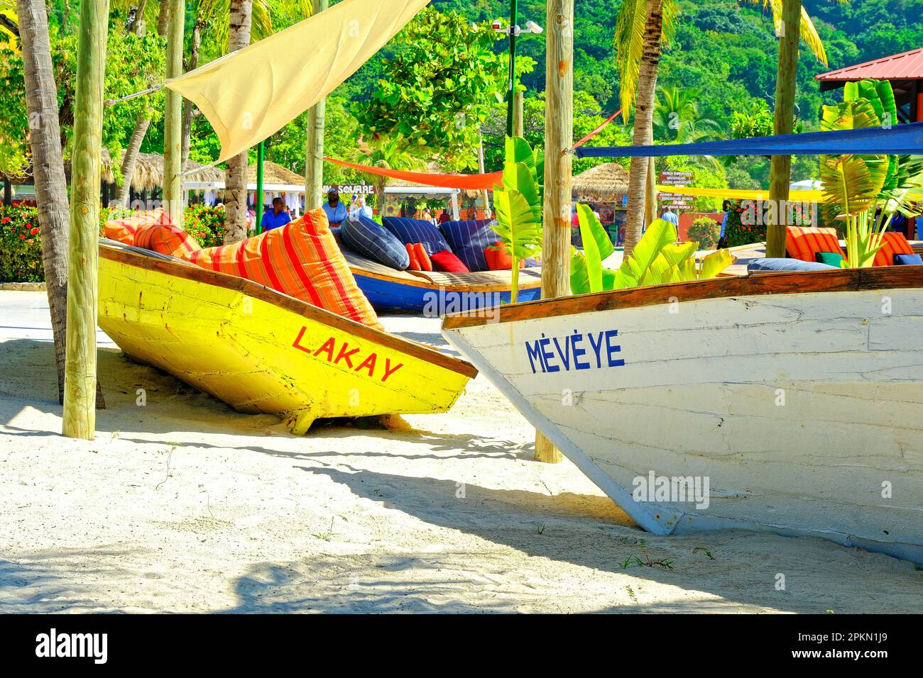 LABADEE, HAITI -December 22, 2022: Labadee is a port located on the 