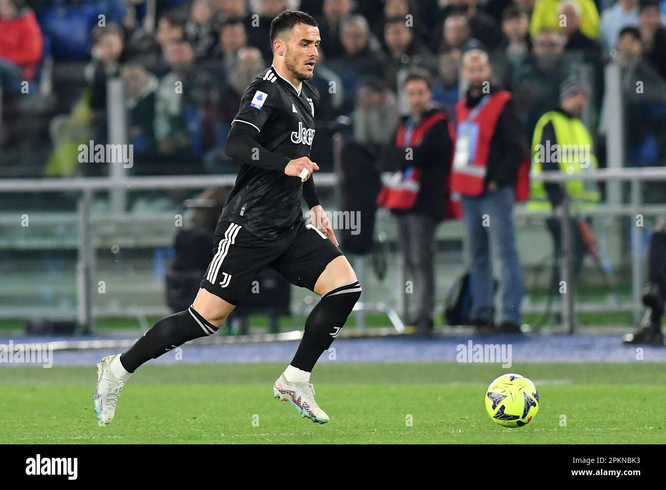 Rome, Lazio. 08th Apr, 2023. Filip Kostic of Juventus during football Serie A match Lazio v Juventus, Rome, Italy, April 08th, 2023 AllShotLive/Sipa Usa Credit: Sipa USA/Alamy Live News Stock Photo