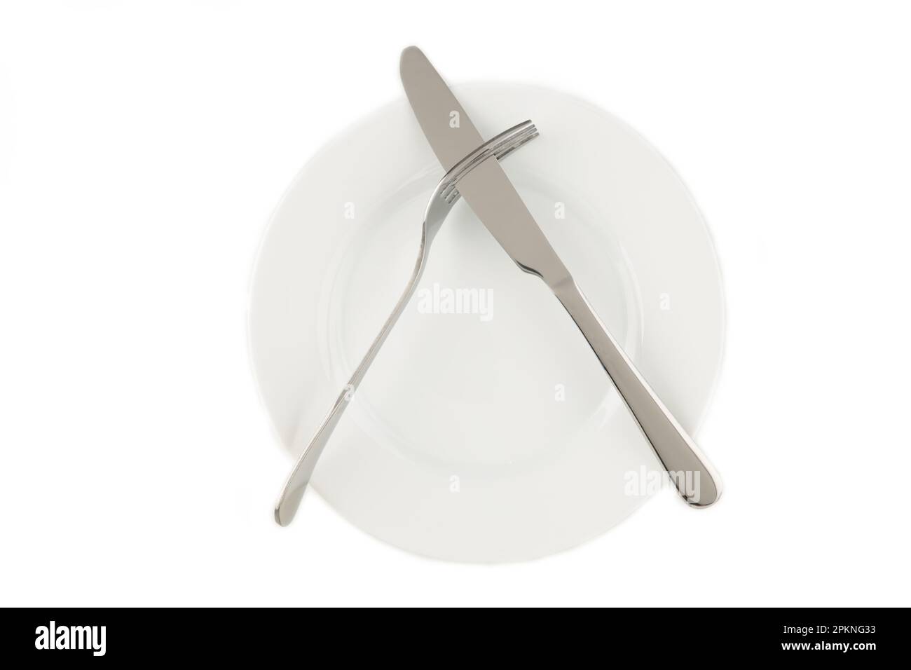 Don't like sign. Dining etiquette, Table manner, Knife and fork sign