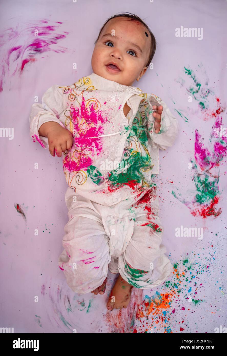 holi dress for baby