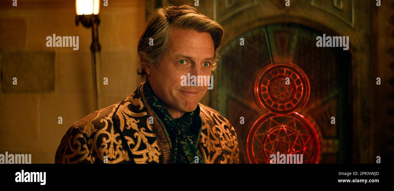 HUGH GRANT in DUNGEONS & DRAGONS: HONOR AMONG THIEVES (2023), directed by JOHN FRANCIS DALEY and JONATHAN M. GOLDSTEIN. Credit: PARAMOUNT PICTURES / Album Stock Photo