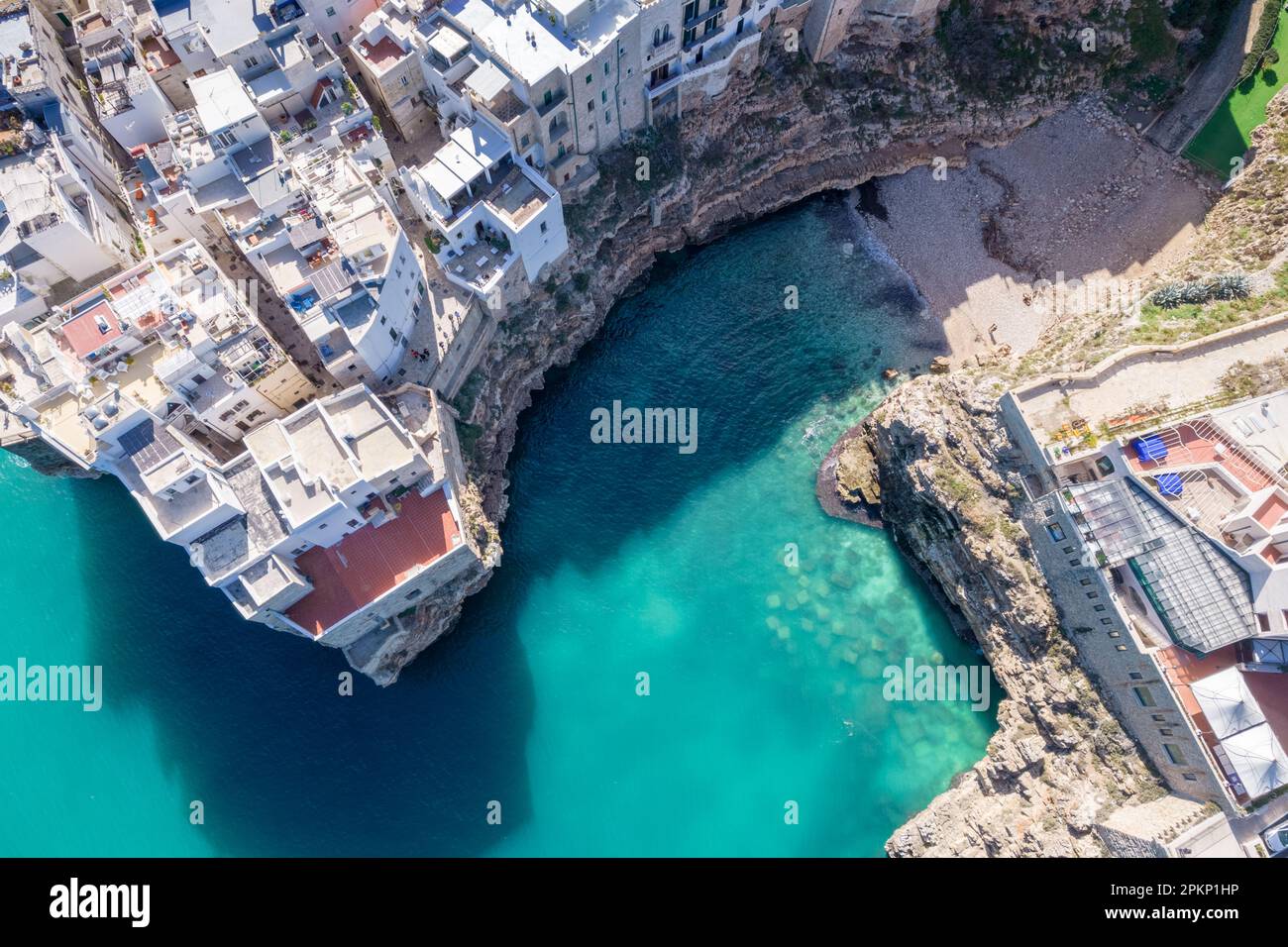 Polignano aerial view hi-res stock photography and images - Alamy