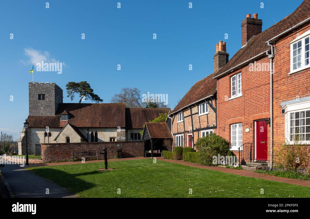 The village of Southwick in Hampshire, England, well known for having