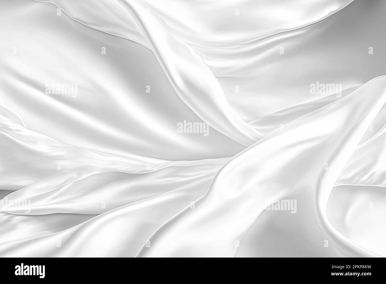 Silk white cloth background texture,smooth fabric minima white