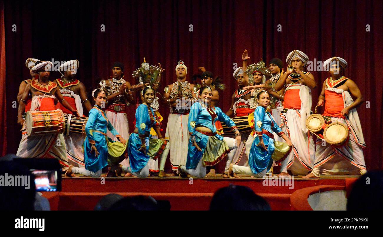 Kandy Dance, Kandy, Sri Lanka, Asia Stock Photo