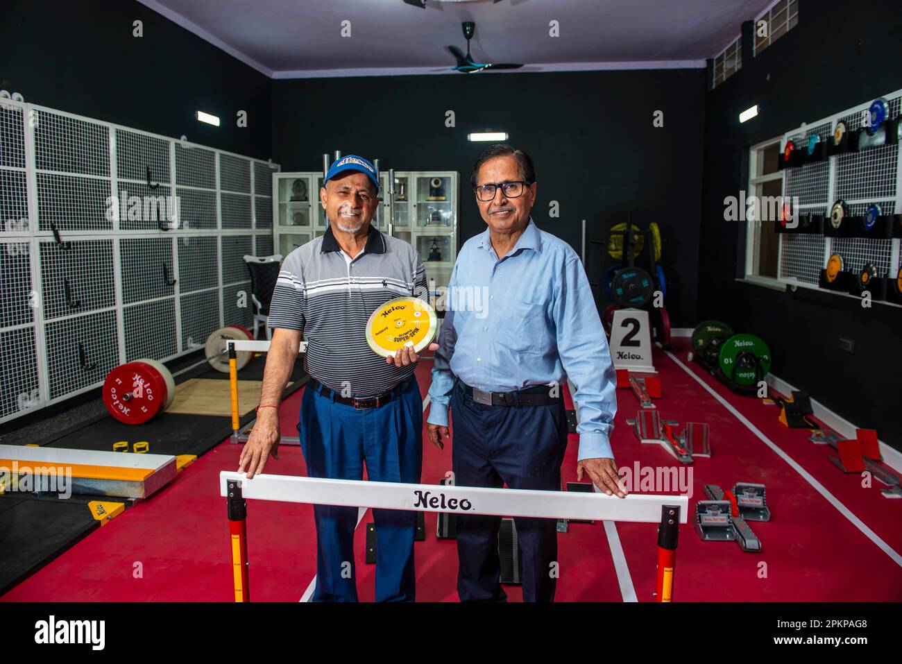 Meerut, India. 08th Apr, 2023. (LR) Ashok K Anand, MD with Kamal K