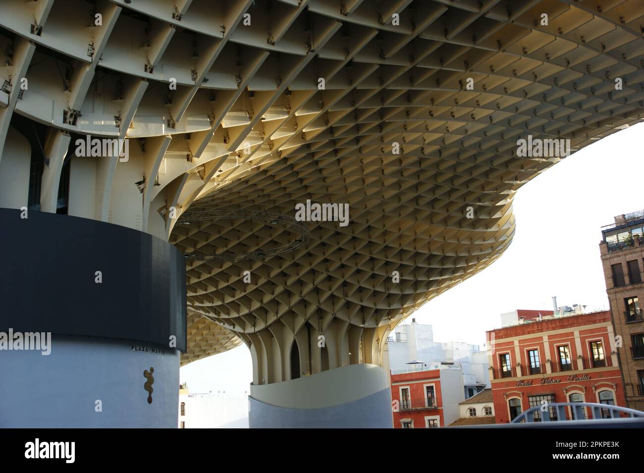 Setas de Sevilla or Metroploe Parasol in La Encarnación square, Seville Stock Photo