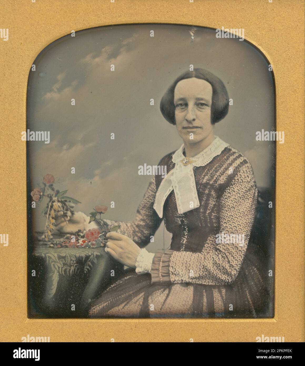 Mrs. R. Holdsworth February 16, 1853 by Richard Beard Stock Photo