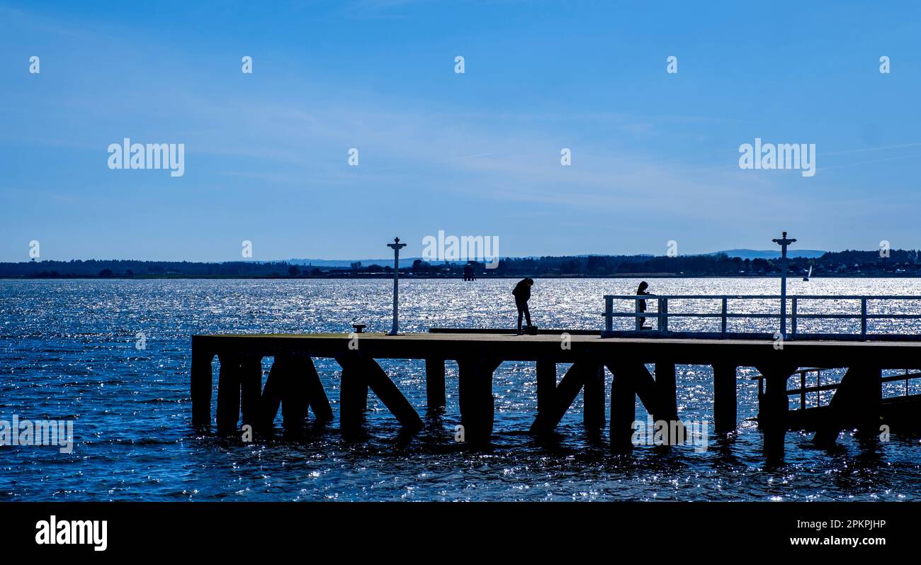 The old pier at Broughty Ferry, Angus Scotland Stock Photo Alamy