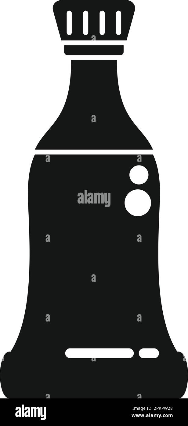 Fish soy sauce icon simple vector. Japanese food. Asian menu Stock