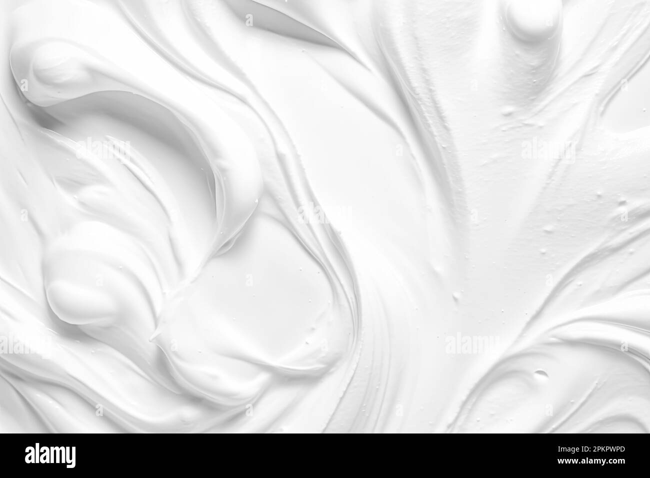 Texture smooth creamy cosmetic product background,white foam cream