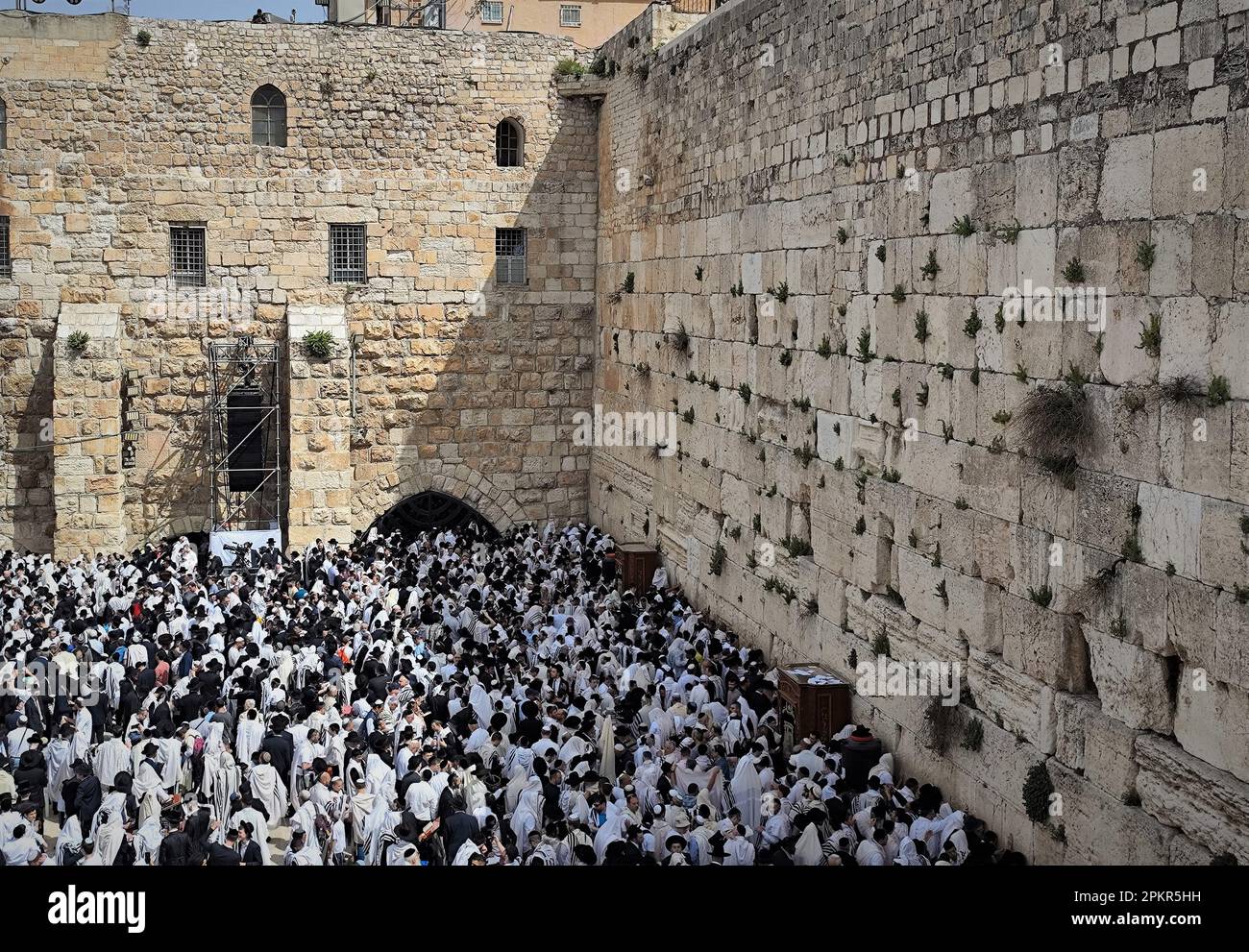 Priestly Blessing Western Wall Jerusalem - 16x20 Gallery Wrapped Can – I  Am Israel