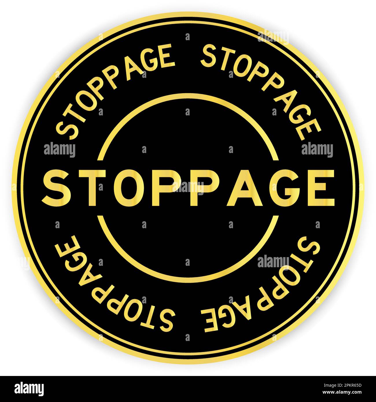 Work stoppage Stock Vector Images - Alamy