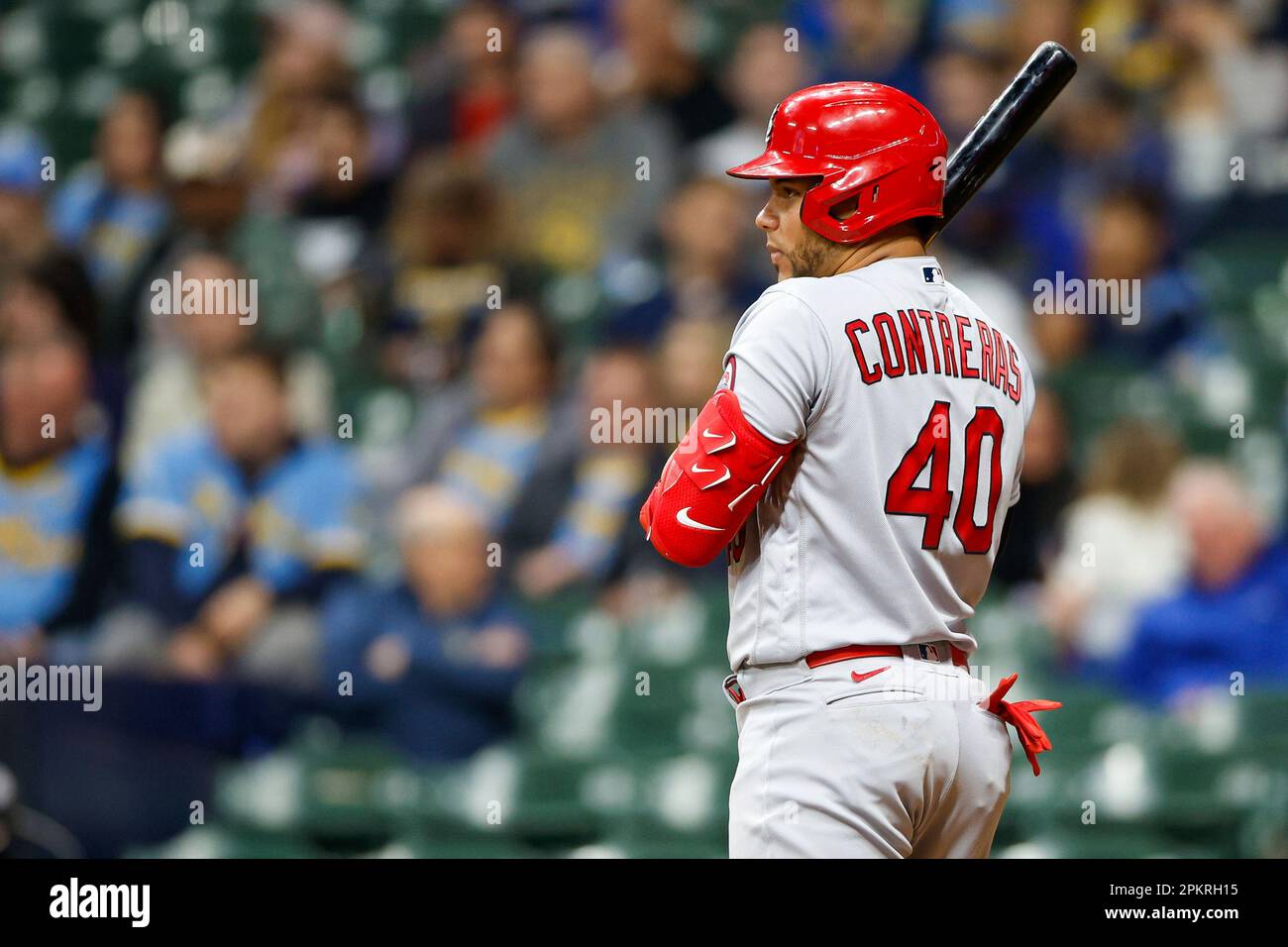 April 8, 2023: St. Louis Cardinals Catcher Willson Contreras (40) At ...