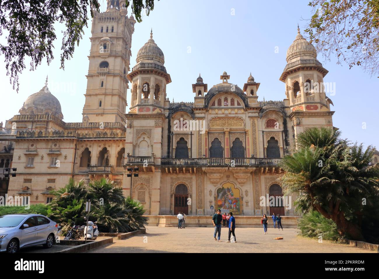December 25 2022 Vadodara, Baroda, Gujarat in India People visit the