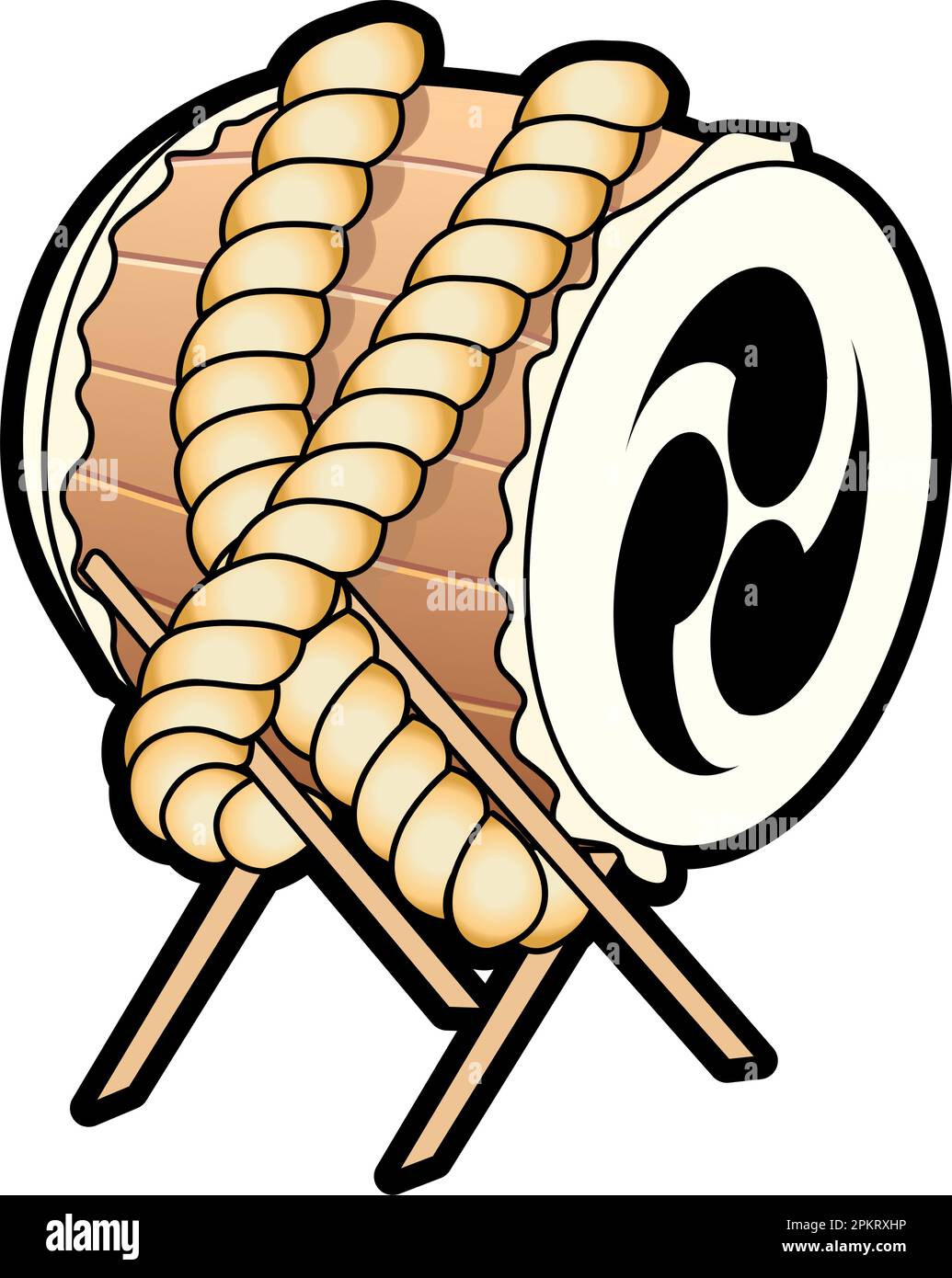 Japanese Taiko Drum Stock Vector Image & Art Alamy