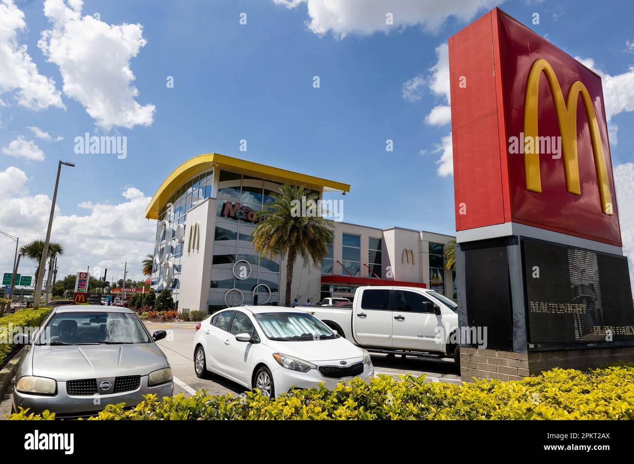 The World's largest McDonald's resturant just off of International Drive and Sand Lake Road in