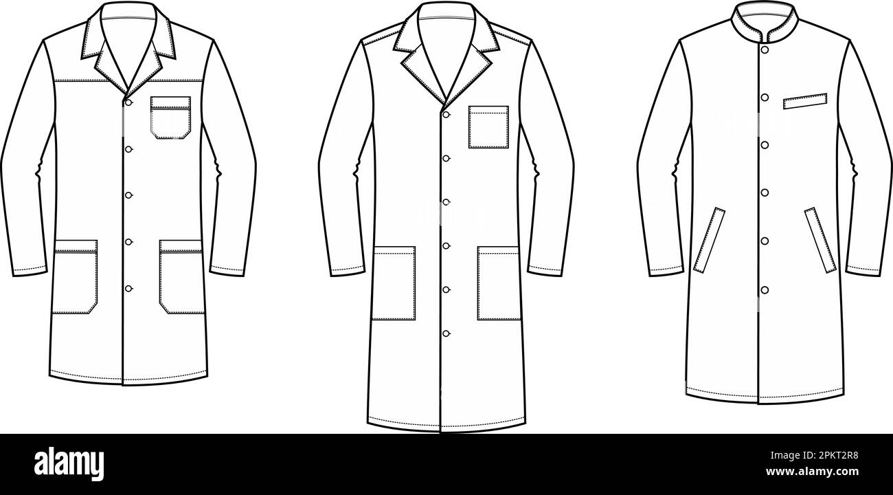 Hospital gown back Stock Vector Images Alamy