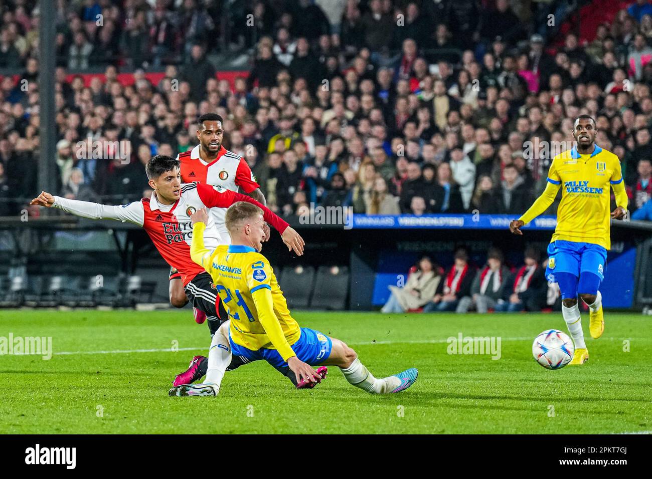 Rotterdam Ezequiel Bullaude of Feyenoord during the match between