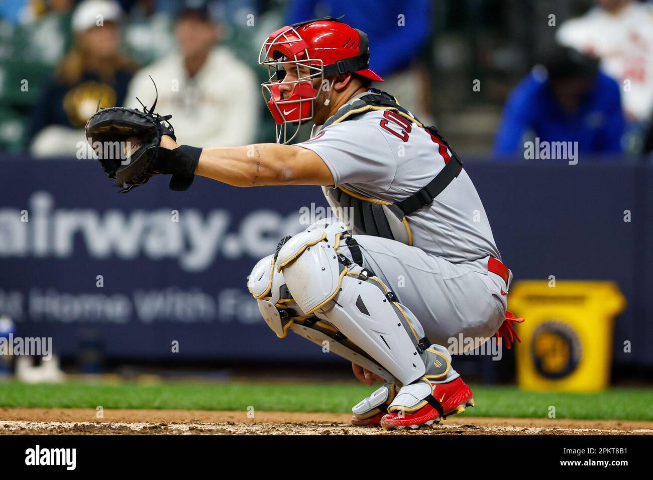 April 8, 2023 St. Louis Cardinals catcher Willson Contreras (40) in