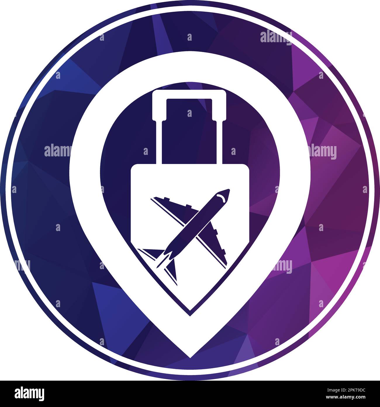 Point Travel logo design template vector logo design for travel ...