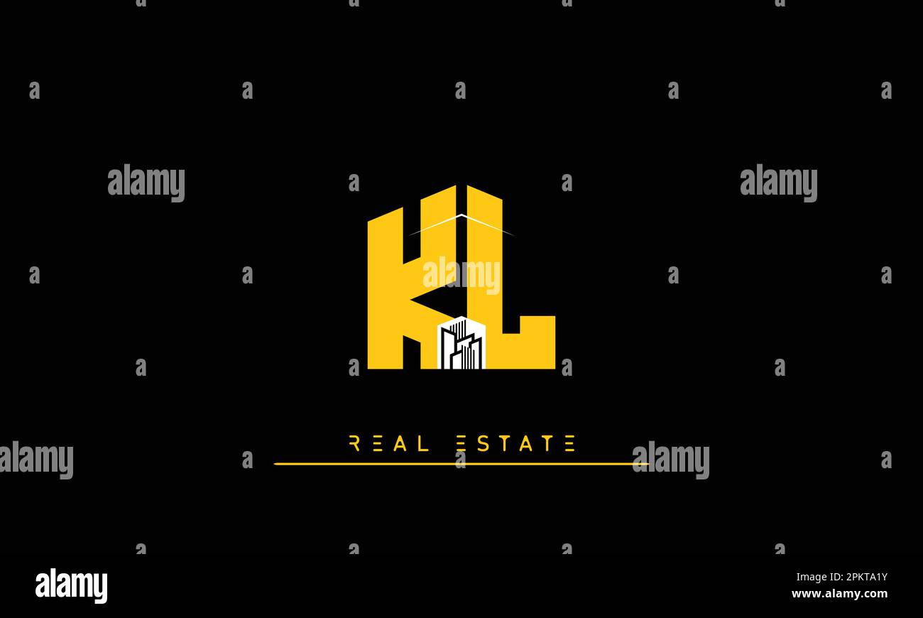 Kl real estate logo hi-res stock photography and images - Alamy