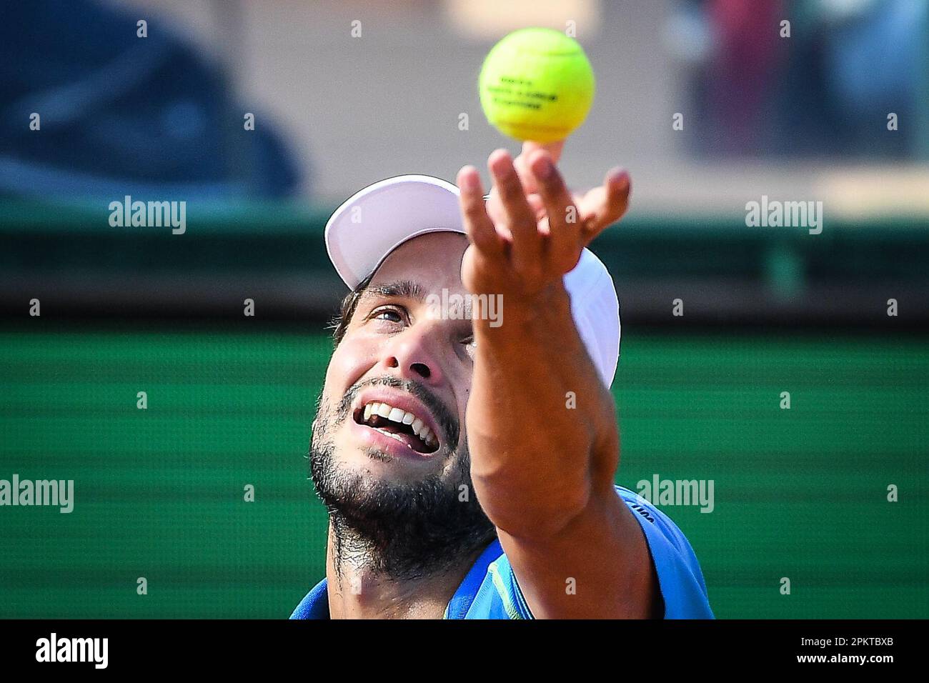 Gregoire BARRERE of France during the Rolex Monte-Carlo, ATP Masters 1000  tennis event on April