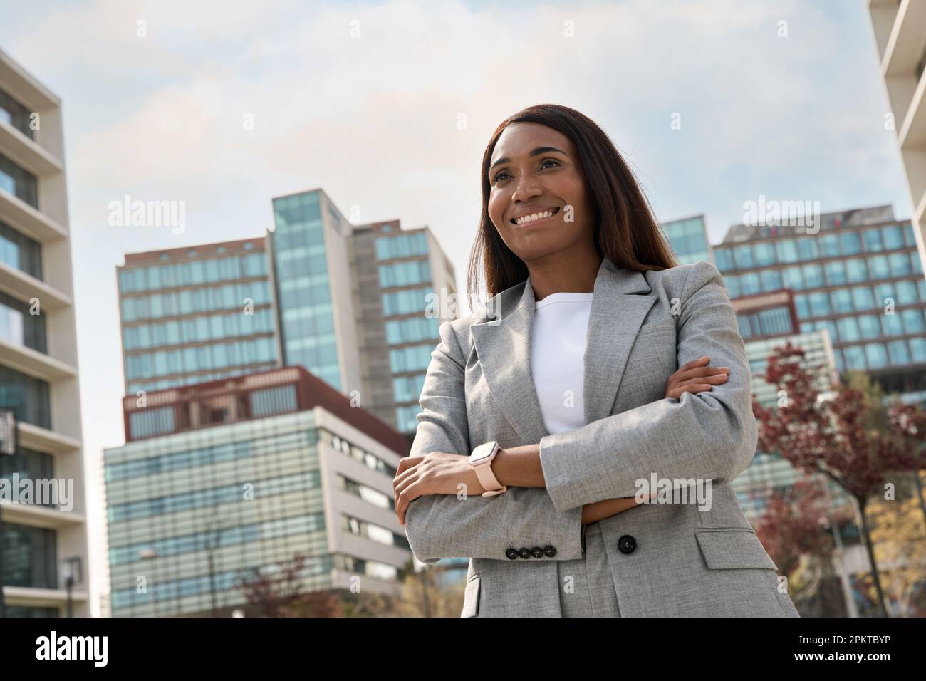 Female professional wearing suit hi-res stock photography and images ...