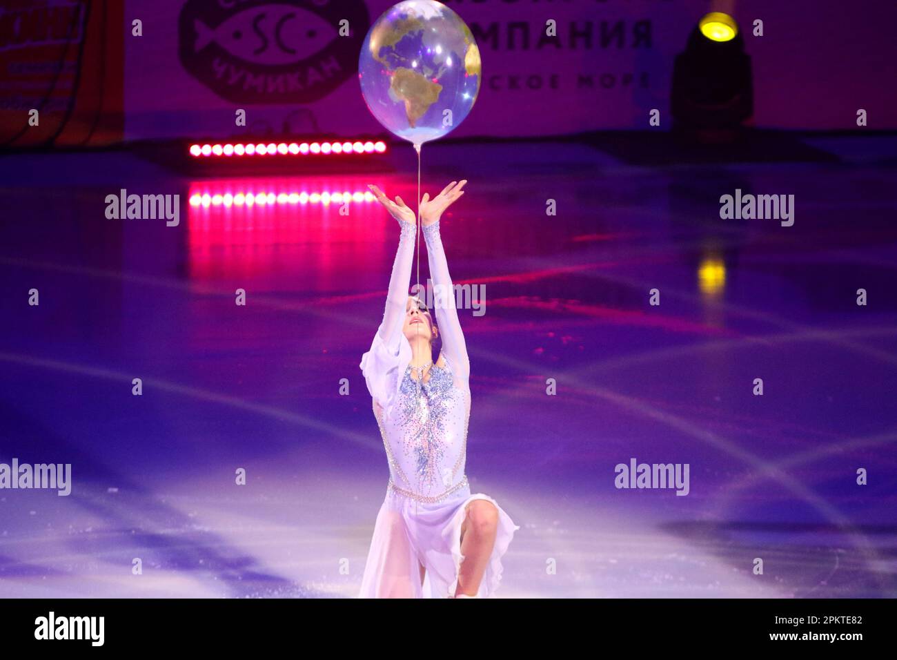 Russian Federation. SaintPetersburg. Jubilee. Figure skating. Ice show