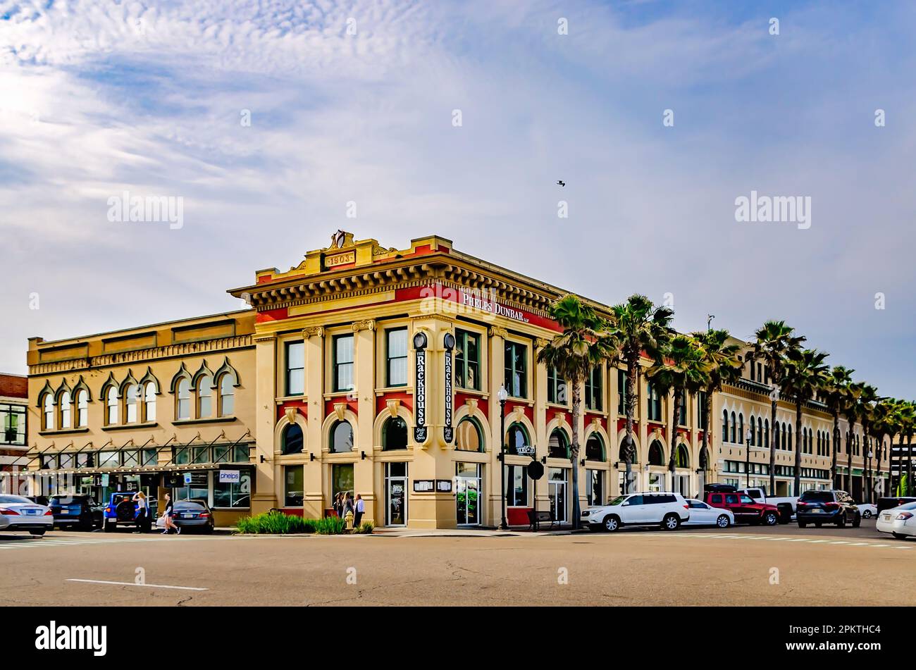 The Rack House restaurant is pictured in the historic First National