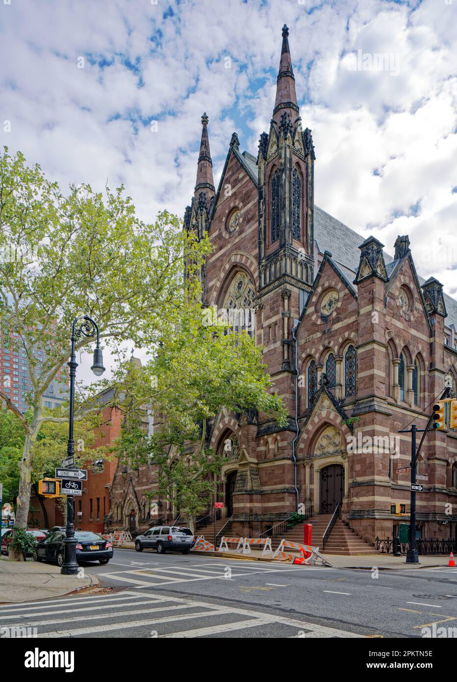St. Anne’s Protestant Episcopal Church is part of the Brooklyn Heights Historic District. Stock Photo