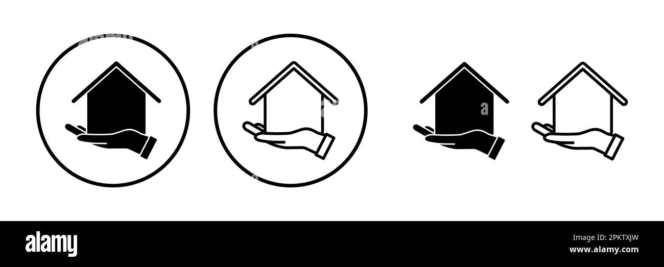 Home insurance icon vector. home shield protect logo Stock Vector Image ...