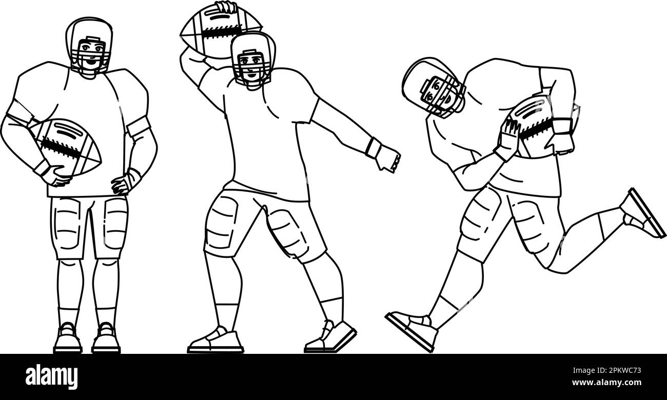 american football vector Stock Vector Image & Art Alamy